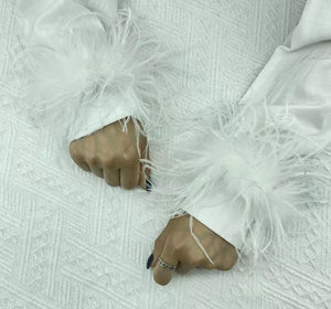Filani Feather Cuffs